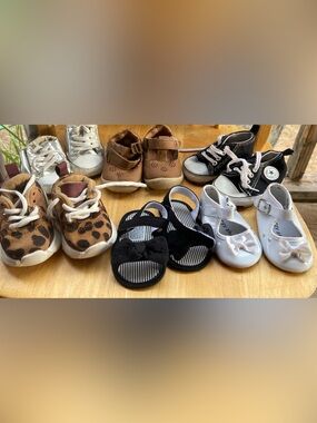 babygirl shoes - 6 Pairs 🎀